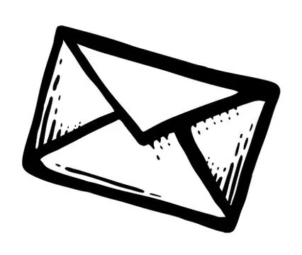 Painted letter Stock Illustration