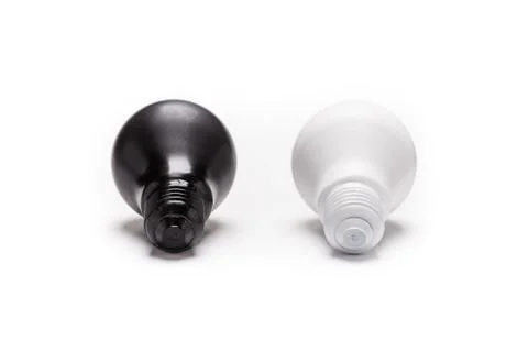 Painted lightbulb Stock Photos