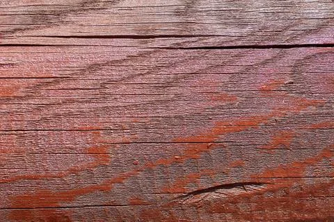 Painted log in brown Stock Photos