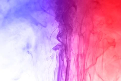 Painted multicolored Smoke for abstract background Stock Photos