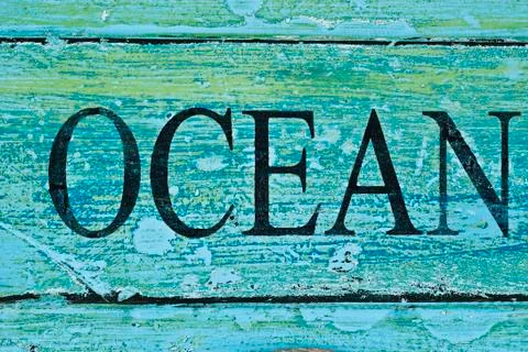 The Painted Ocean Stock Photos