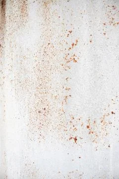 Painted old metal surface with rust appearing. The texture of painted metal. Foto stock