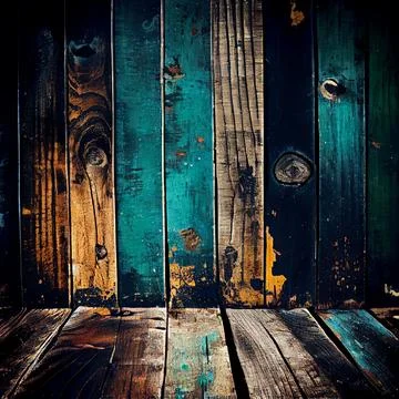 Painted old wood surface abstract background. 스톡 일러스트