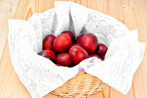 Painted in Onion Skins Eggs for Easter Stock Photos