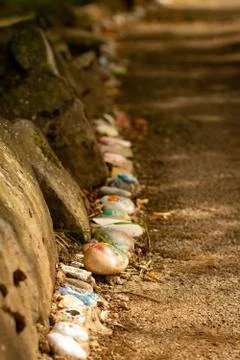 Painted Pebbles Stock Photos