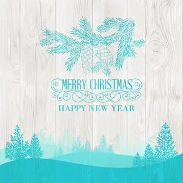 Painted picture. Stock Illustration