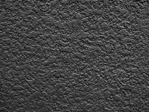 Painted plaster wall background, matte black. 写真素材