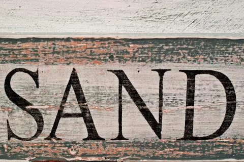 Painted Sand Stock Photos