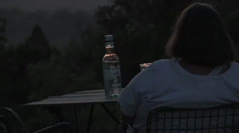 Painted Sky SunSet Stock Footage 10572146