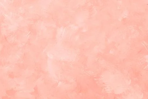 Painted soft pink apricot grungy background or texture, plaster, part of the Stock Photos