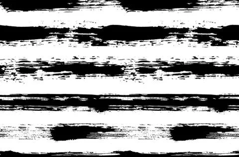 Painted Stripe Pattern Brush Strokes Stock Illustration