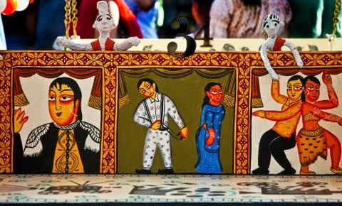 Painted Swing 写真素材