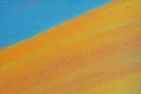 Painted texture. Multicolor brush strokes. Canvas. Stock Illustration