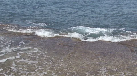 Painted Tidal Bore turns into a real Video stock 57779153