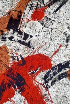 Painted traces Stock Photos