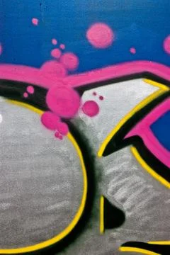 Painted wall background Stock Illustration