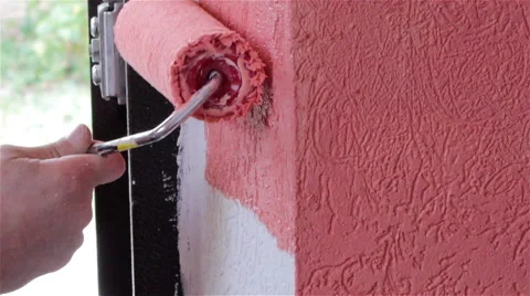 Painted wall Stock-Footage 53775137