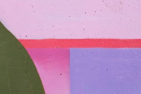 Painted wall Stock Photos