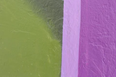 Painted wall Stock Photos