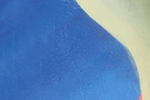 Painted wall Stock-Fotos