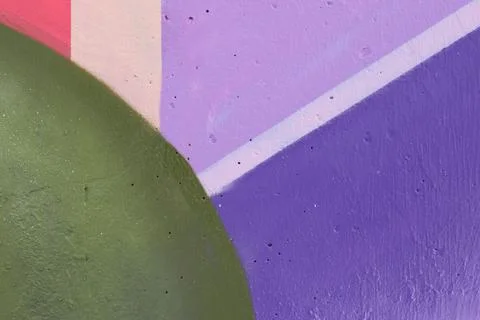 Painted wall Stock Photos