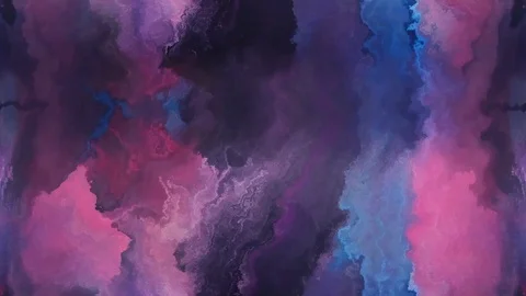 Painted Watercolor Stock Footage 91552154