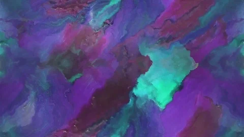 Painted Watercolor Stock Footage 91552231