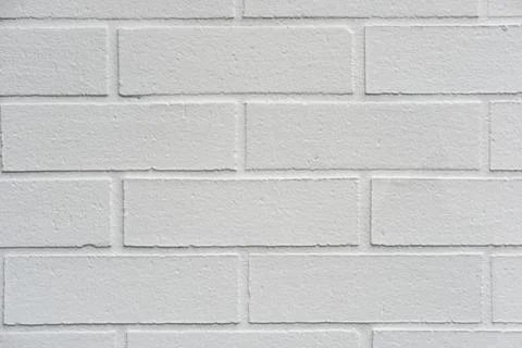 Painted white stone wall Stock Photos