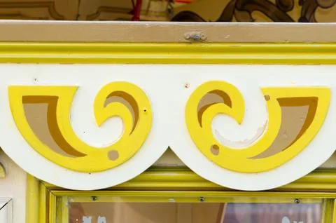 Painted wood pattern Foto stock