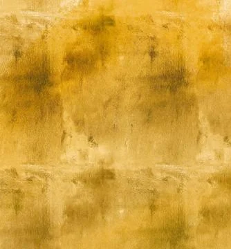 Painted yellow textured background Stock Illustration