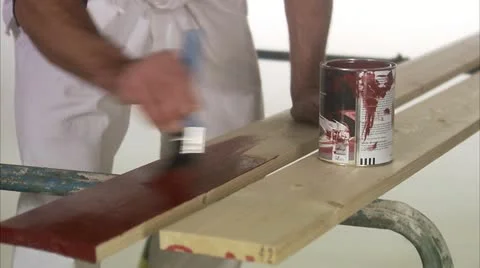 A painter and decorator Stock Footage 11289777