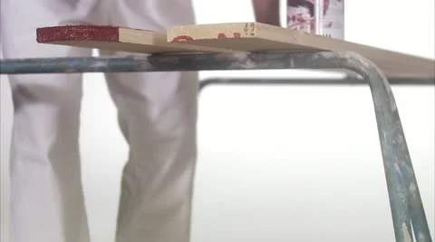 A painter and decorator Stock Footage 11289910