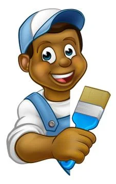 Painter and Decorator Handyman イラスト素材
