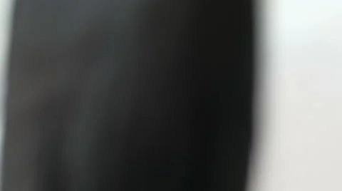 Painter brushing water on paper extreme closeup Stock Footage 59221028