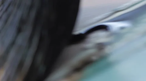 Painter drawing with water colors on paper macro Stock Footage 59222456