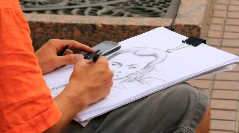 Painter Stock Footage 828657