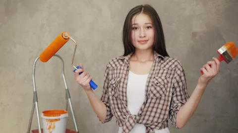 Painter Stock Footage 12293020