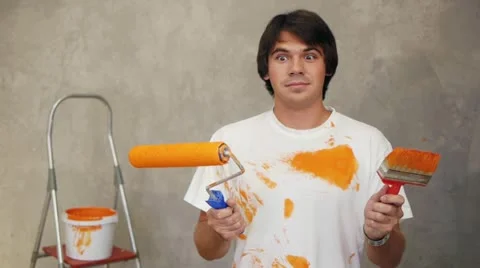 Painter Stock-Footage 12293025