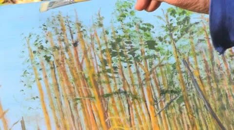 Painter Stock Footage 12718651