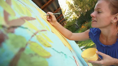 Painter Video stock 22797700