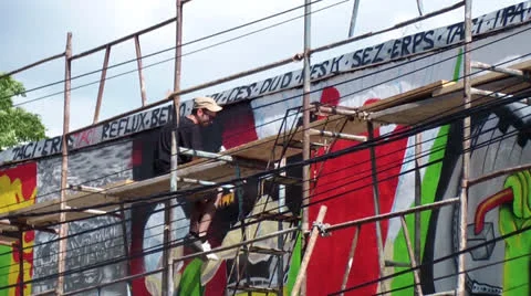 Painter Stock Footage 25042334