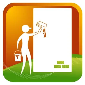 Painter Stock Illustration