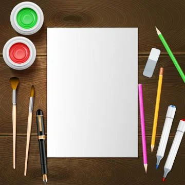 Painter Mockup Illustration Illustration