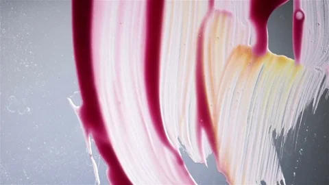 A Painter Painting Glass Stock Footage 76163426