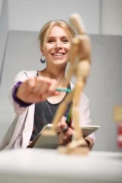 The painter Stock Photos