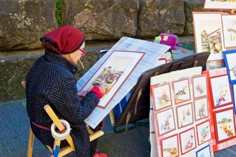 The painter Stock Photos