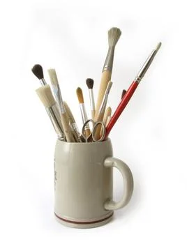 Painter tools Stock Photos