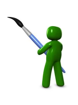 Painter2 스톡 일러스트