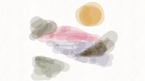 Painterly Boat on Water Animation Stock Footage 334577158
