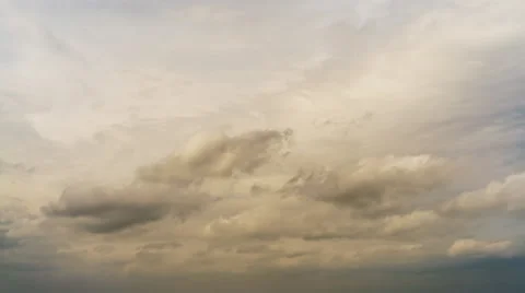 Painterly Clouds Horizon Abstract Timelapse 50mm 4K Video stock 67957859
